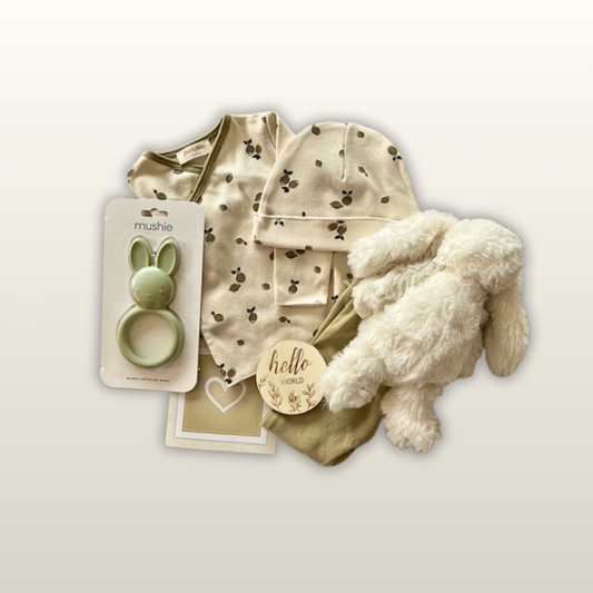 Baby Box Green Leaves