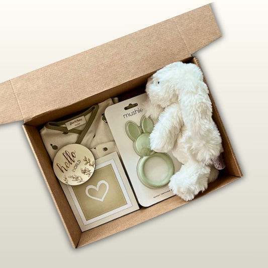 Baby Box Green Leaves